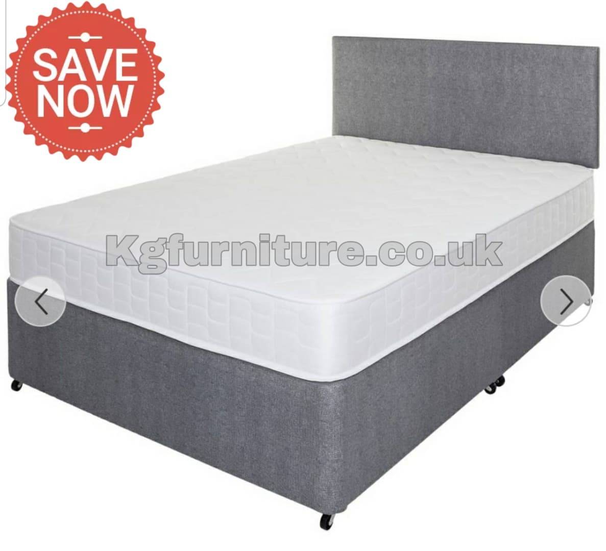 KG Double Divan Spring Firm Bed Beds